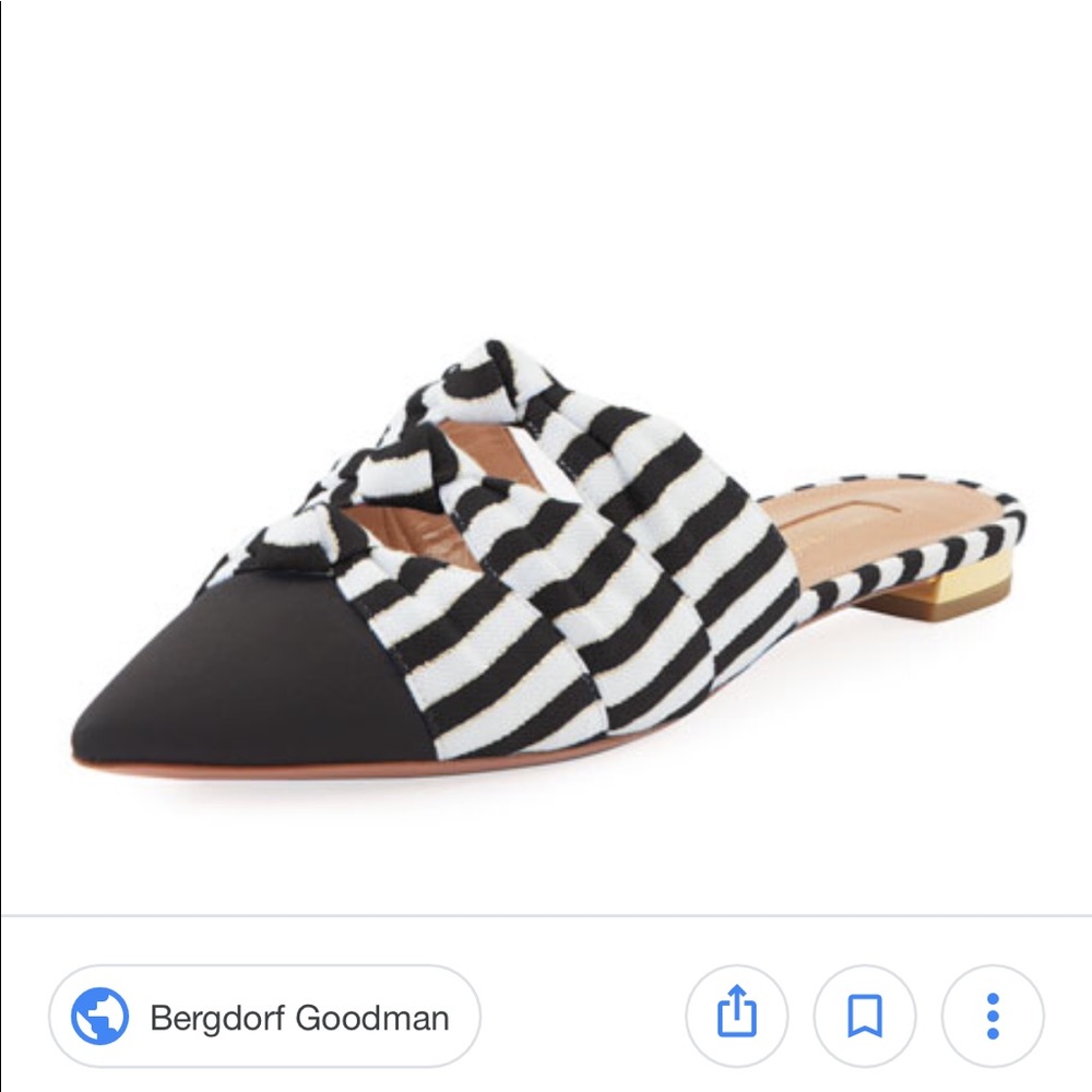 Aquazzura shoes never worn. Box and dust bag.